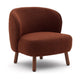 Kave Home Ulit fauteuil Terracotta walnoot