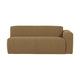 WOOOD Mojo Base 2-zits bank arm rechts bouclé Geel/Bruin