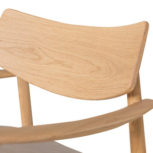 WOOOD Bask fauteuil Naturel