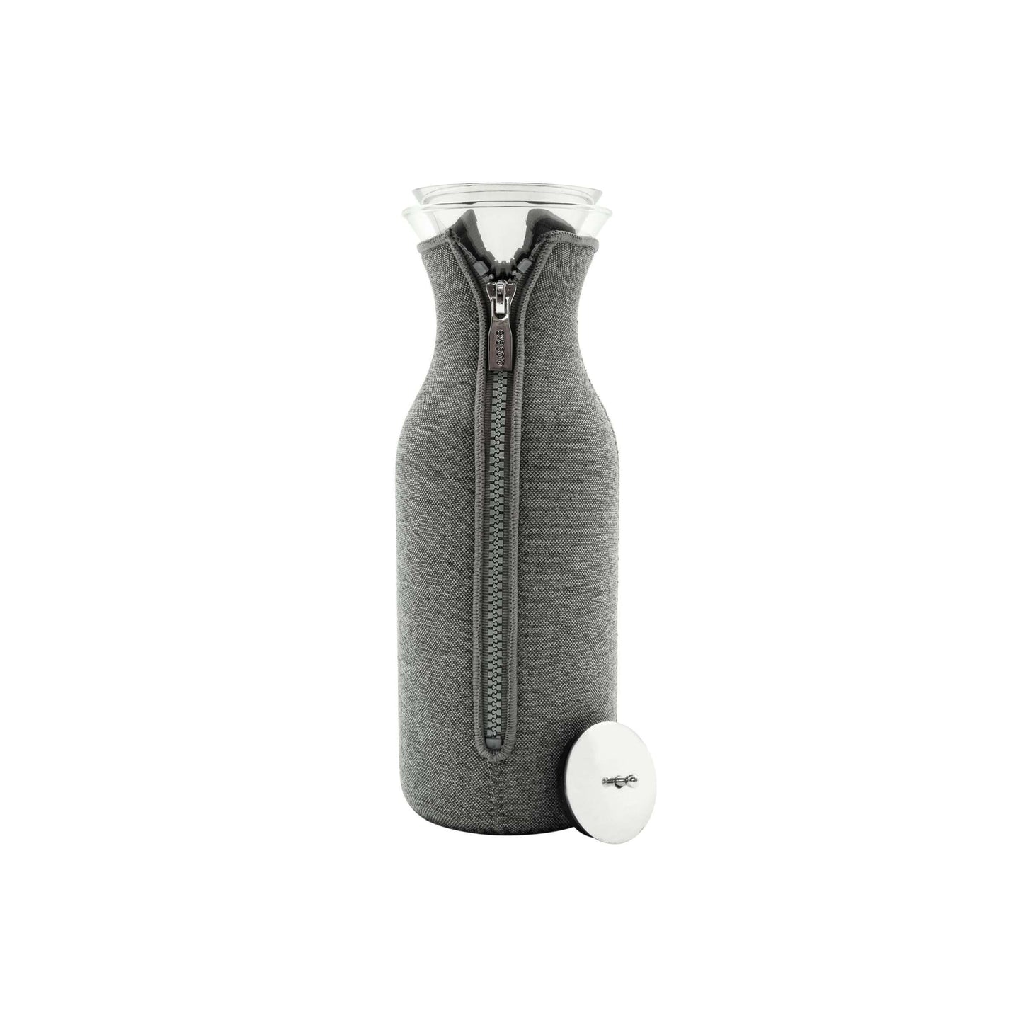Eva Solo Fridge Karaf met hoes 1 liter Donkergrijs
