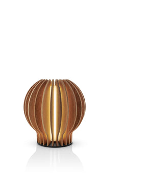 Eva Solo Radiant tafellamp rond oak Bruin
