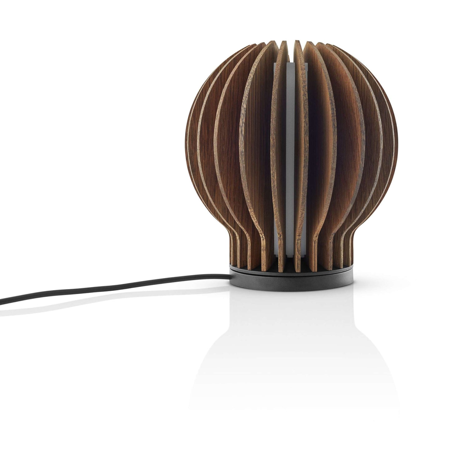 Eva Solo Radiant tafellamp rond smoked oak Bruin