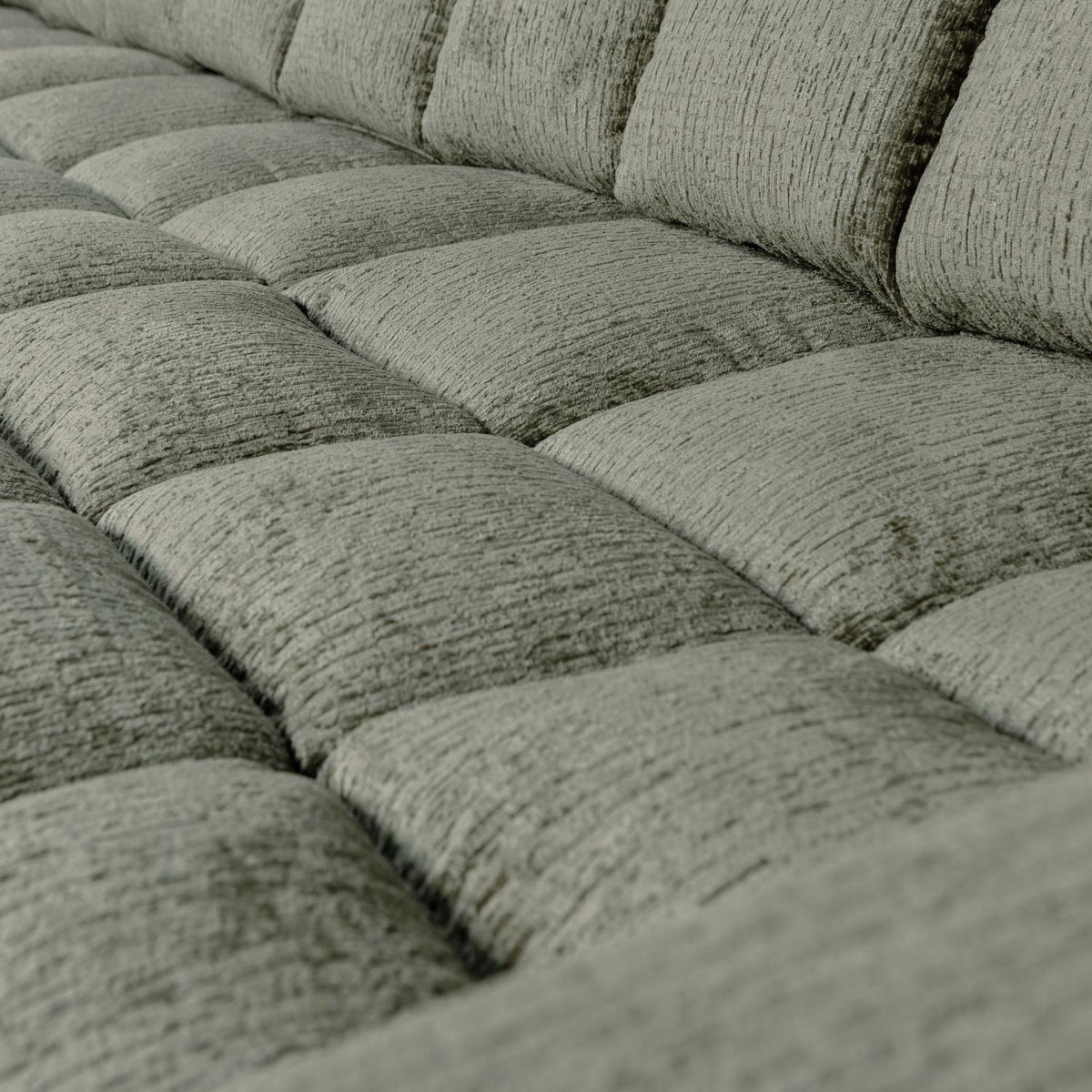 WOOOD Second Date chaise longue bank links structure velvet Frost