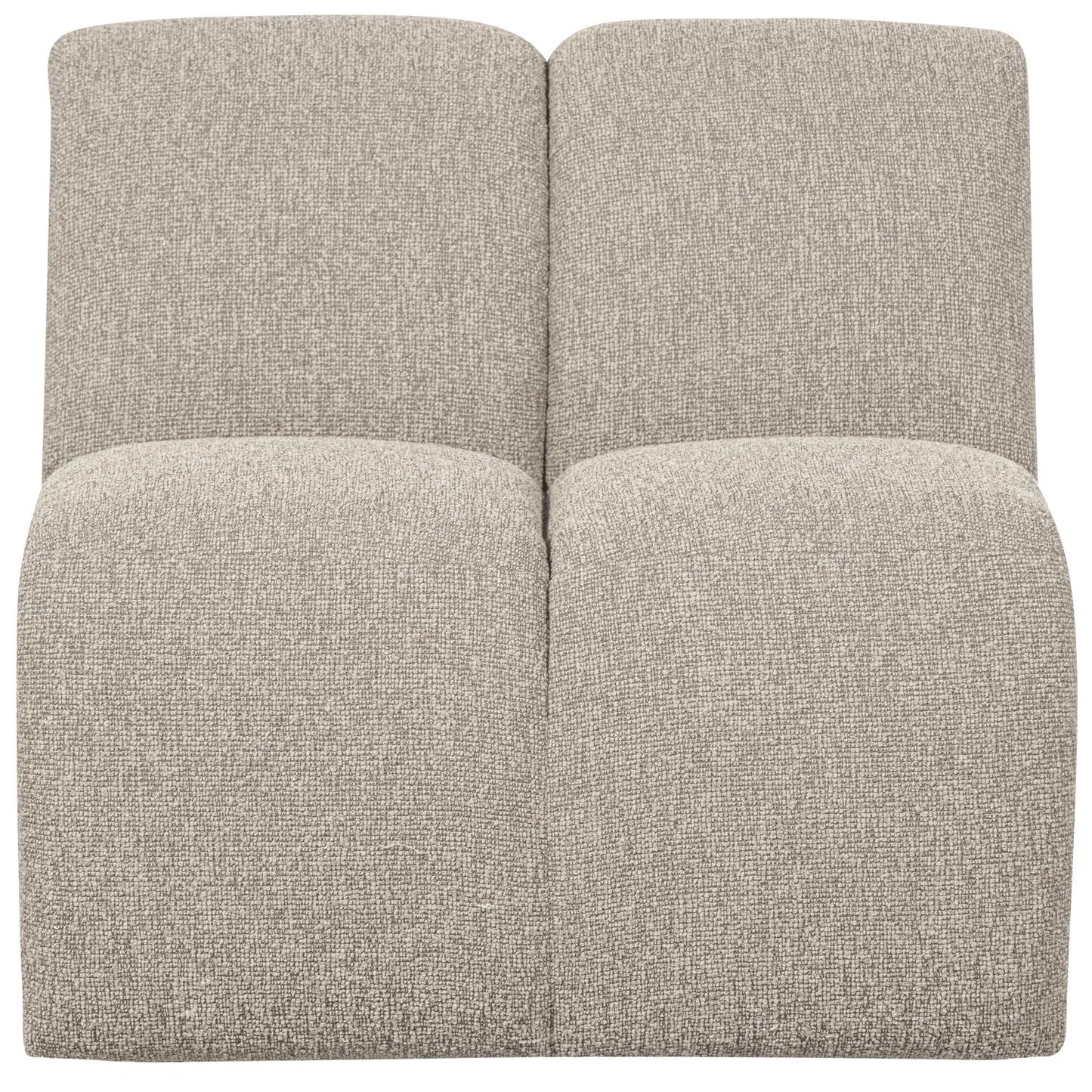 WOOOD Mojo 1-zits bank bouclé Beige Melange