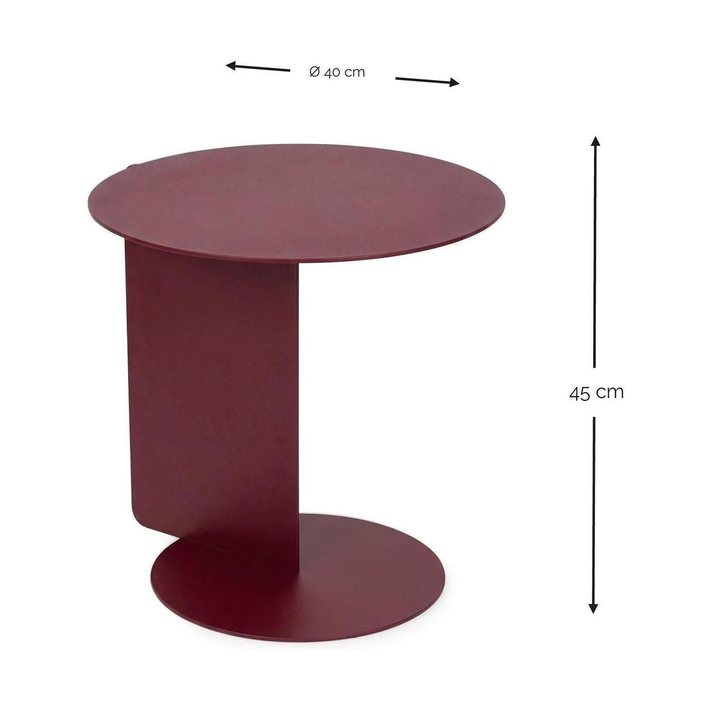 Spinder Design Salsa bijzettafel Burgundy
