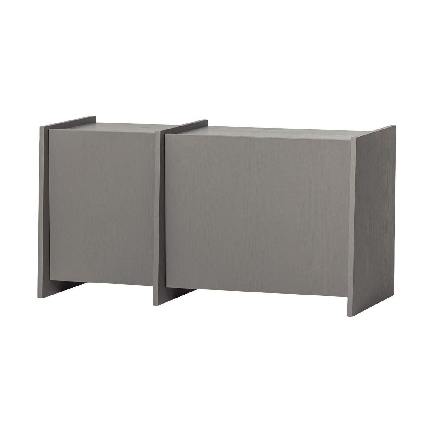 WOOOD Brock tv-meubel 102 cm Warmgrijs