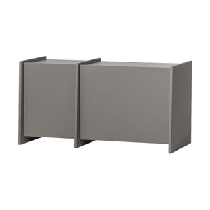 WOOOD Brock tv-meubel 102 cm Warmgrijs
