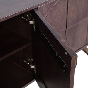 WOOOD Draw dressoir Walnoot