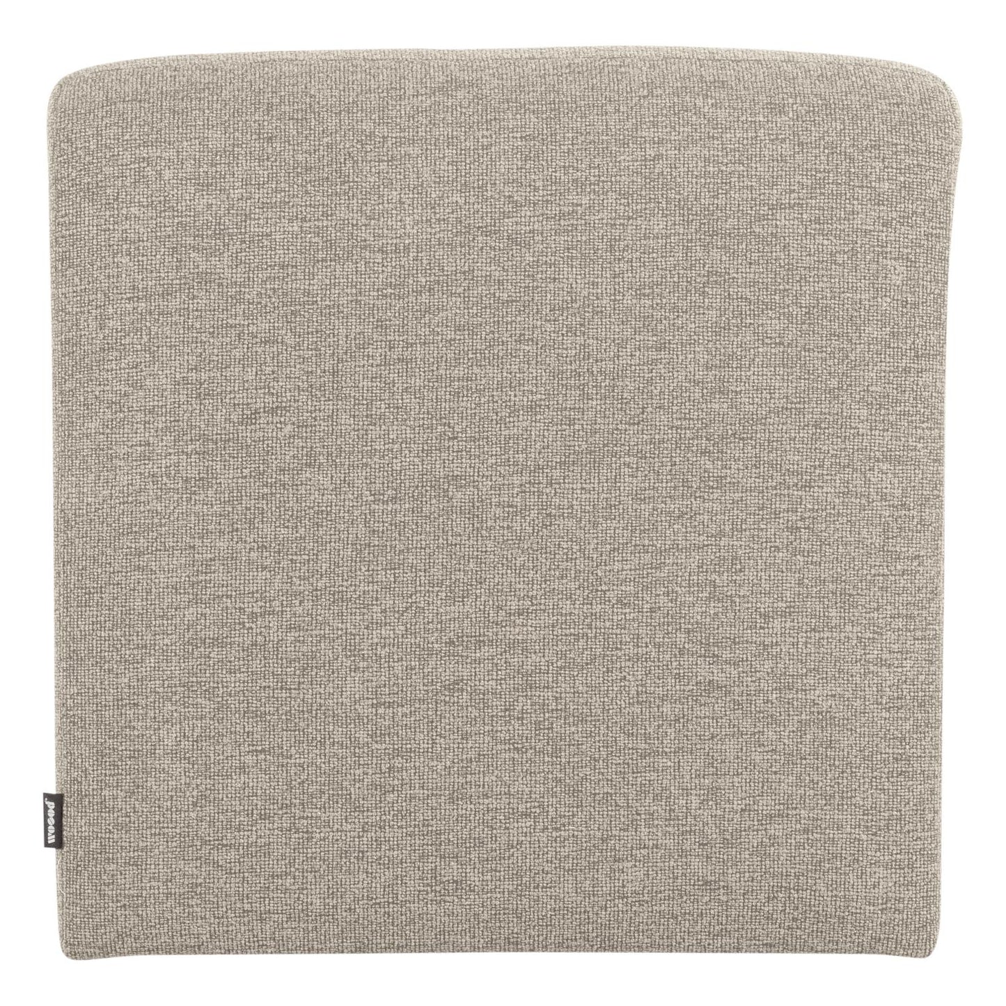 WOOOD Mojo Base eetkamerbank 84 cm met rugleuning bouclé Beige