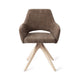 Jesper Home Yanai eetkamerstoel Checked Chestnut revolve oak bleach