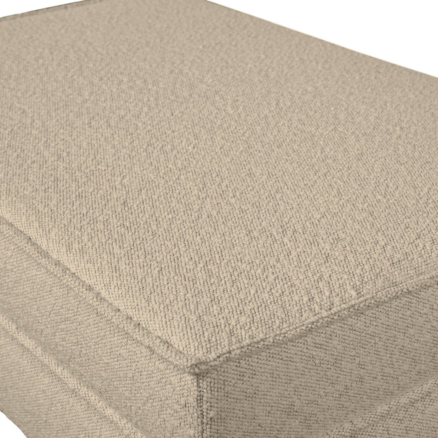 WOOOD Rodeo hocker bouclé Beige