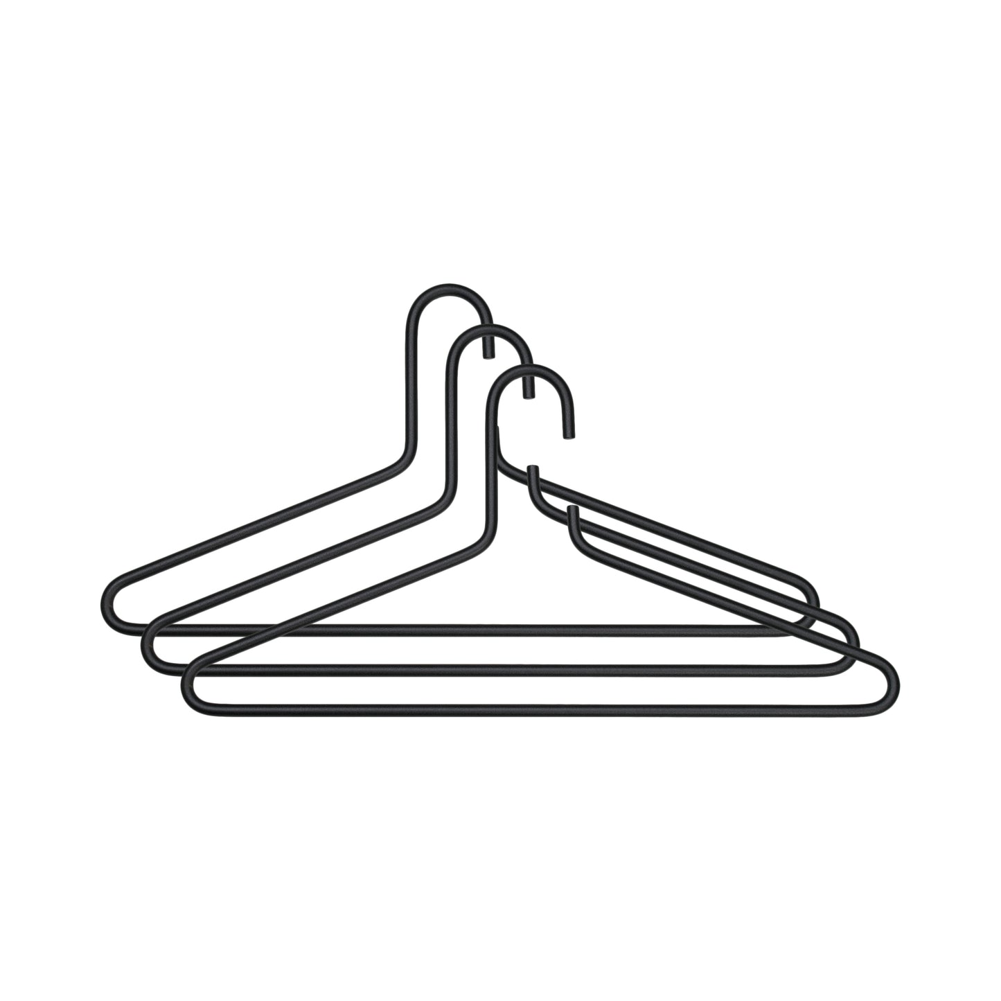 Spinder Design Senza 6 kledinghanger Zwart