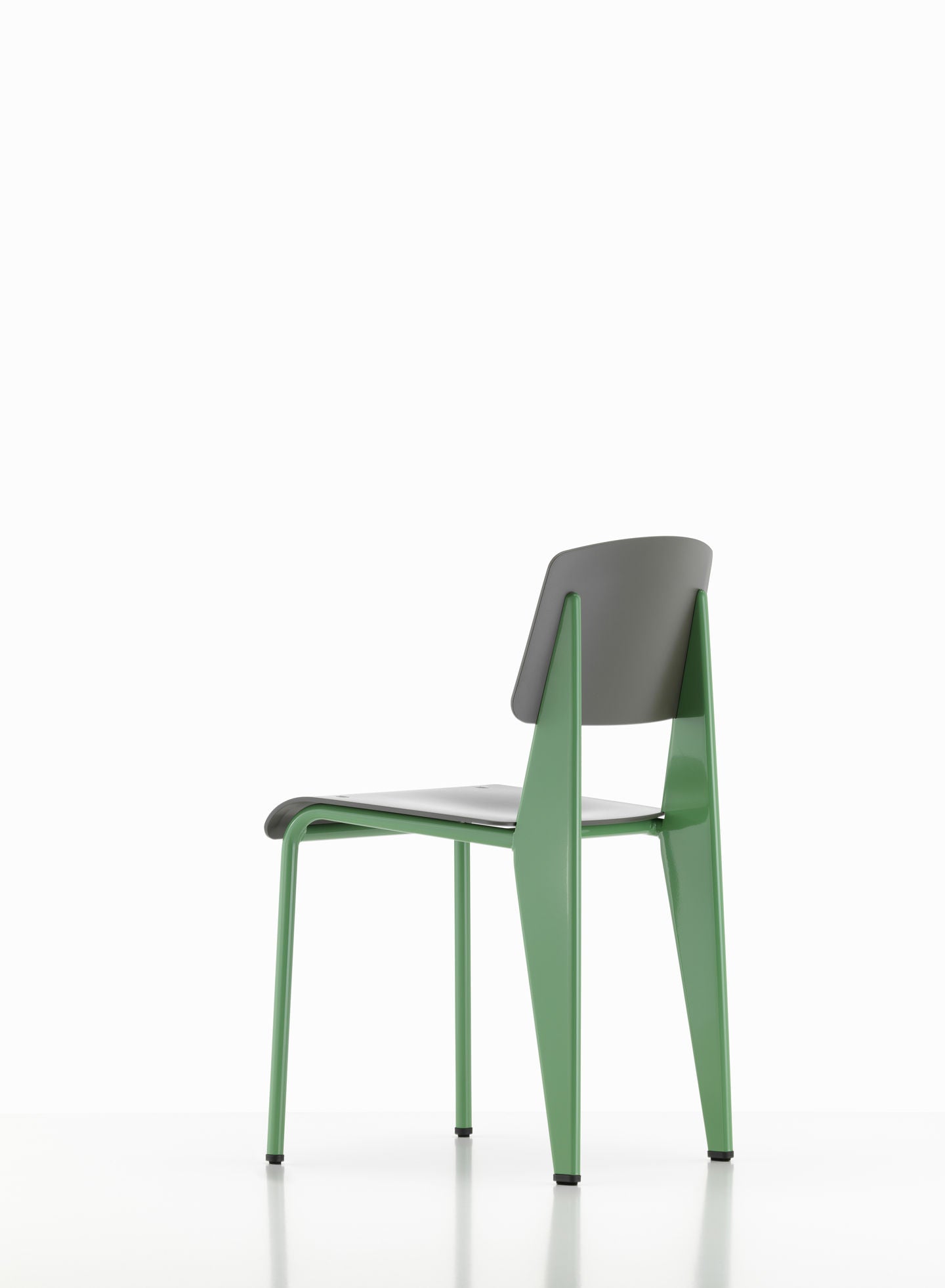 Vitra Standard SP eetkamerstoel basalt - blé vert