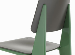 Vitra Standard SP eetkamerstoel basalt - blé vert