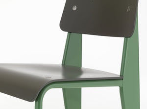 Vitra Standard SP eetkamerstoel basalt - blé vert