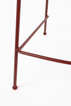 Zuiver Feston barkruk H65 Rood
