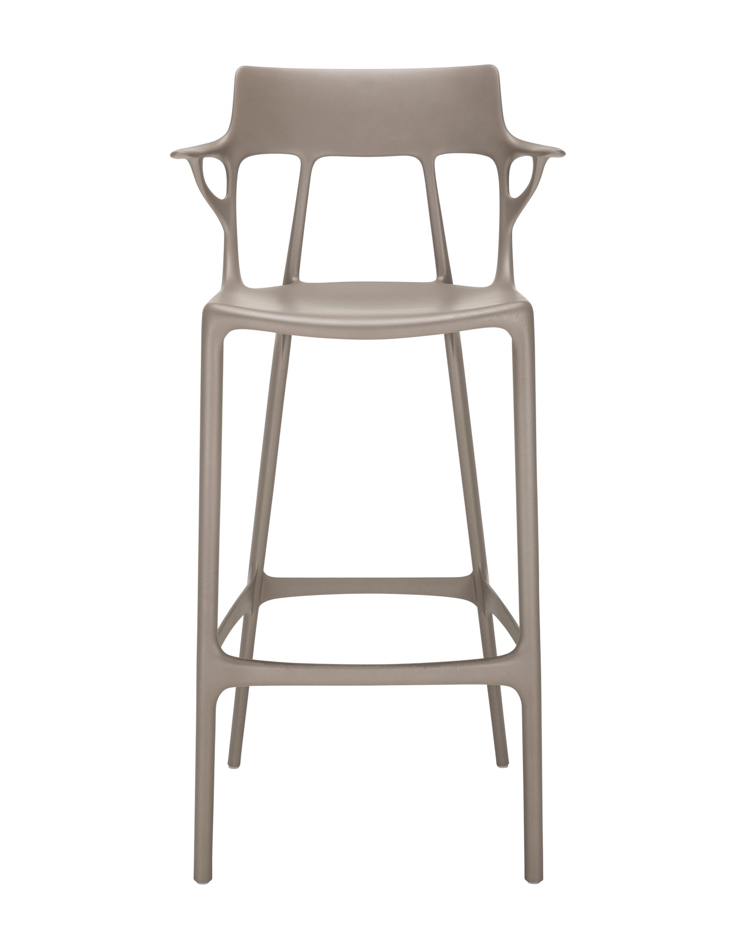 Kartell A.I. barkruk H75 Grijs