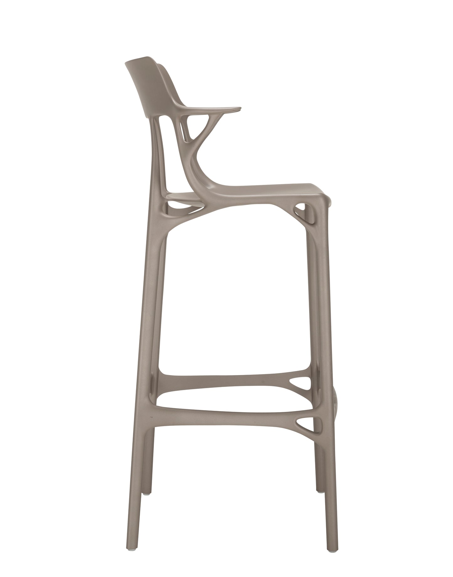 Kartell A.I. barkruk H75 Grijs