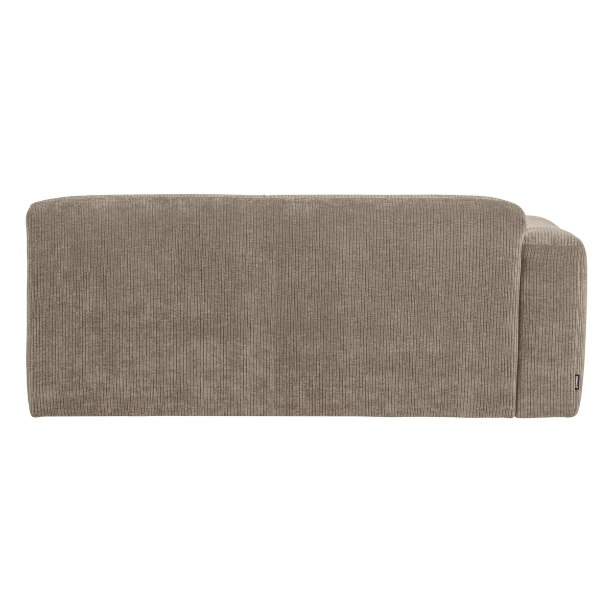 WOOOD Mojo Base 2-zits bank arm links rib Donkerzand