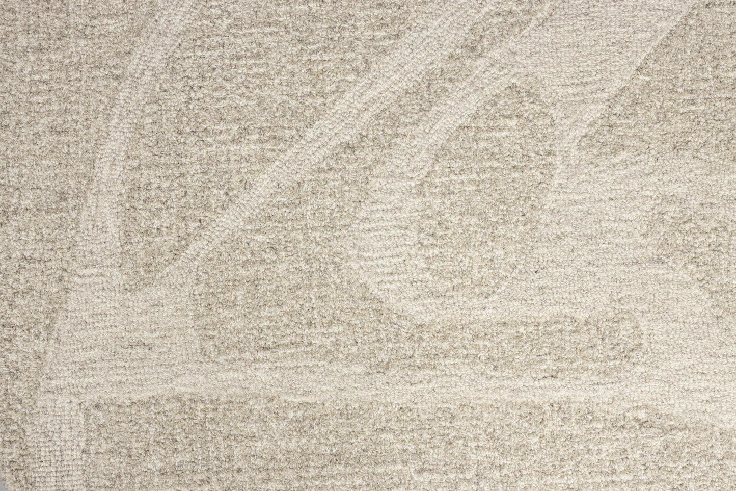 Zuiver Forms vloerkleed 230x160 cm Crème