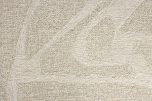 Zuiver Forms vloerkleed 230x160 cm Crème