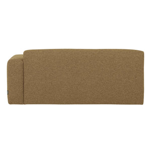 WOOOD Mojo Base 2-zits bank arm rechts bouclé Geel/Bruin