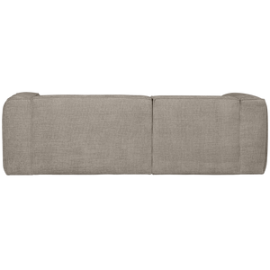 WOOOD Bean chaise longue bank links Grove Melange Travertin