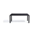 Kave Home Erisia eettafel rechthoek 180x90 cm Zwart