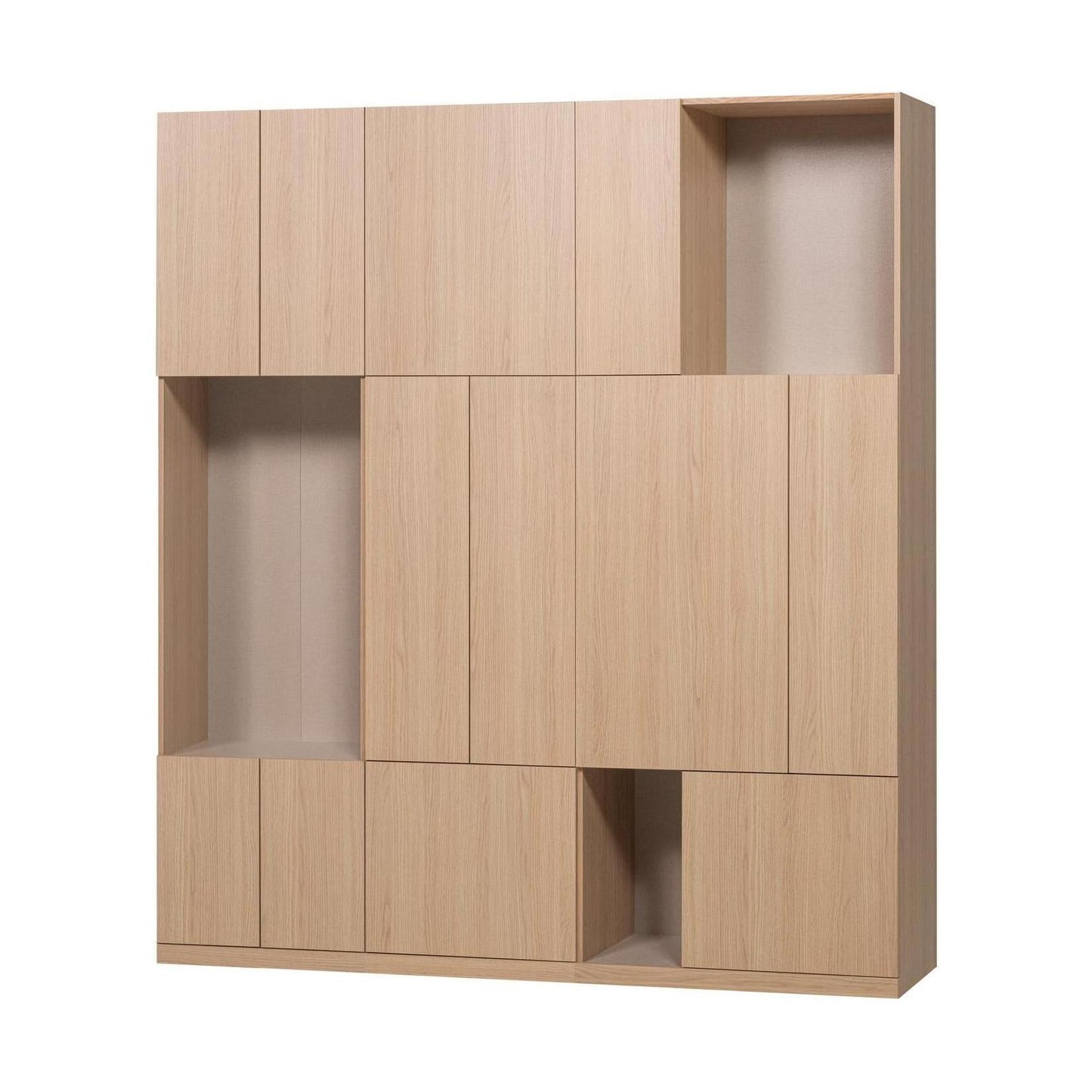 WOOOD Build wandkast 188 cm Naturel