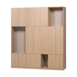 WOOOD Build wandkast 188 cm Naturel