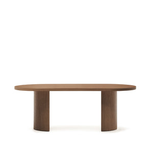 Kave Home Nealy eettafel 200x100 cm Naturel