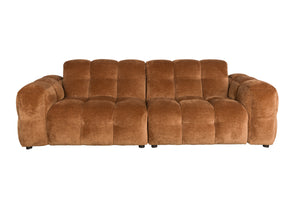 Dutchbone Hackman Seater bank Cognac