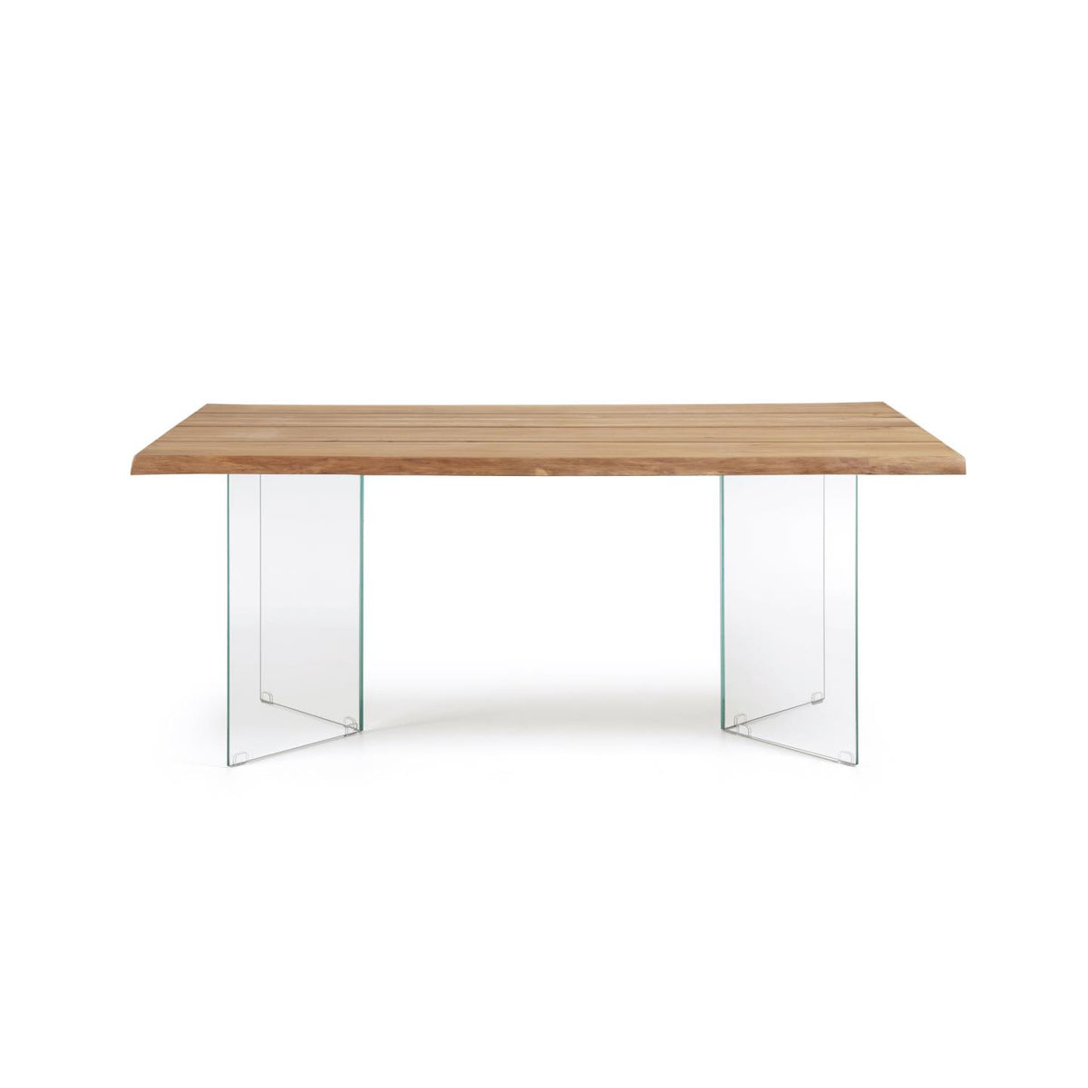 Kave Home Lotty eettafel rechthoek 160x90 cm Naturel