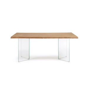 Kave Home Lotty eettafel rechthoek 160x90 cm Naturel