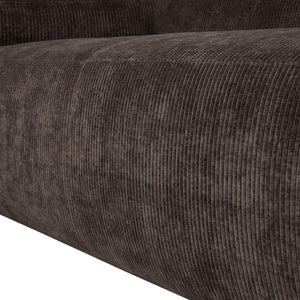 WOOOD Mojo Base 2-zits bank arm links rib Bruin