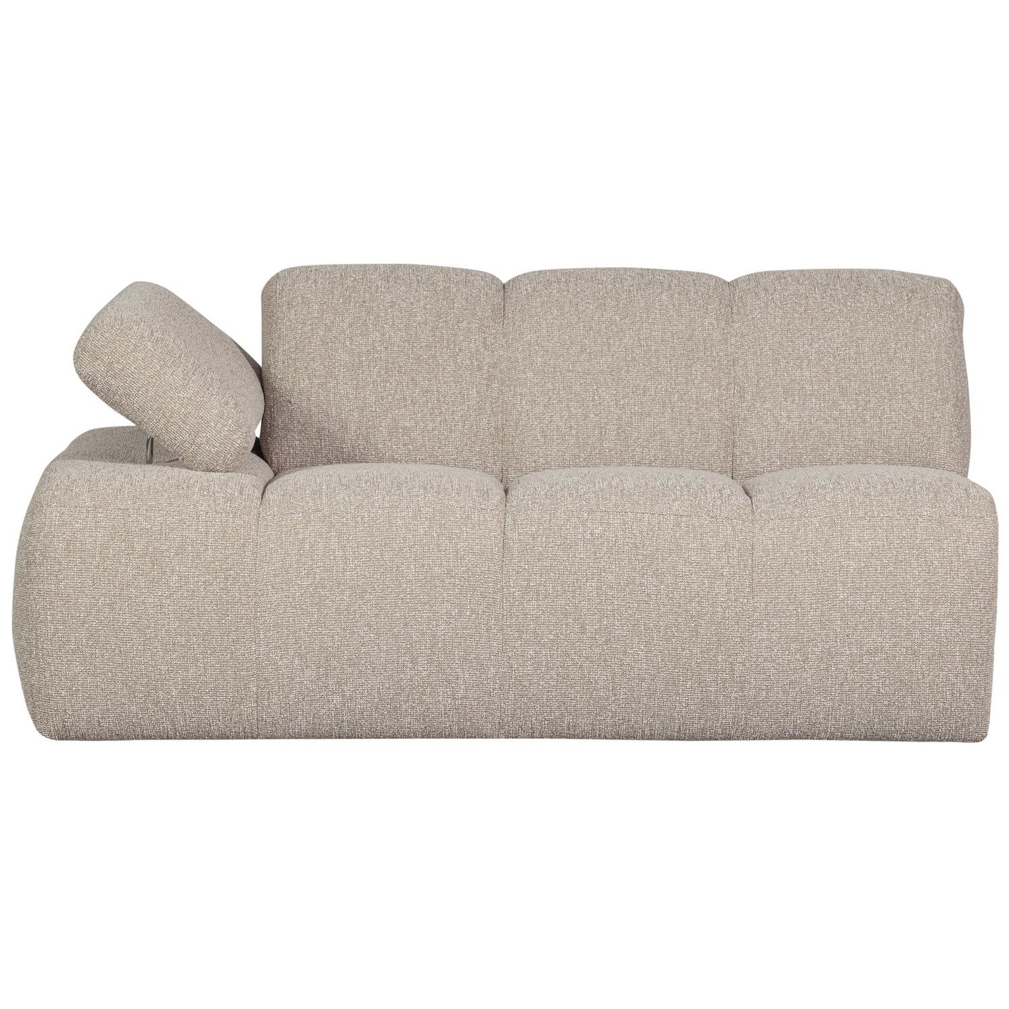 WOOOD Mojo 1,5-zits bank arm links bouclé Beige