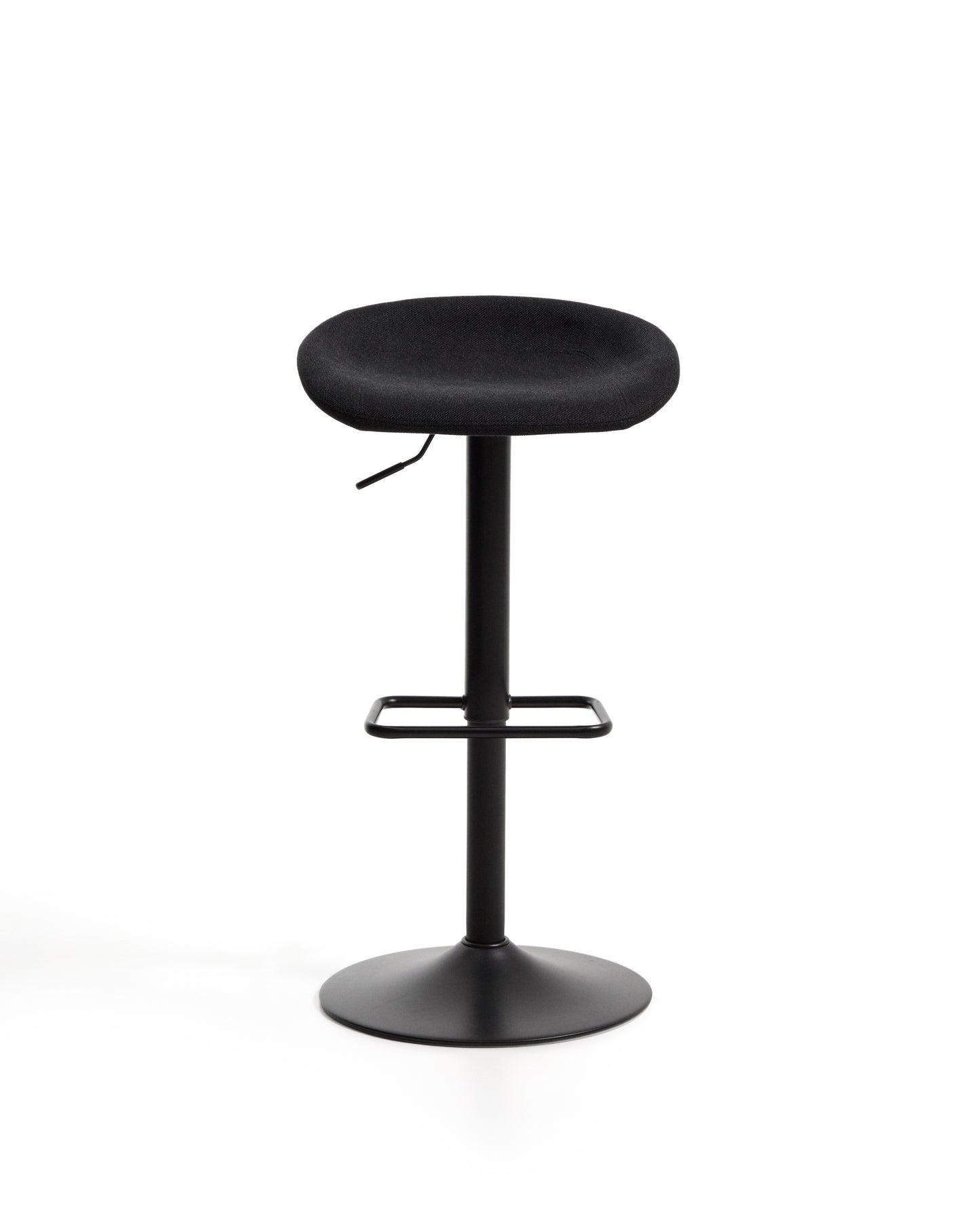 Kave Home Danua barkruk H82 chenille Black