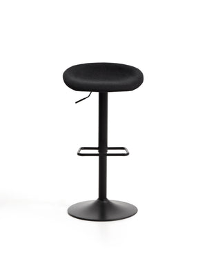 Kave Home Danua barkruk H82 chenille Black