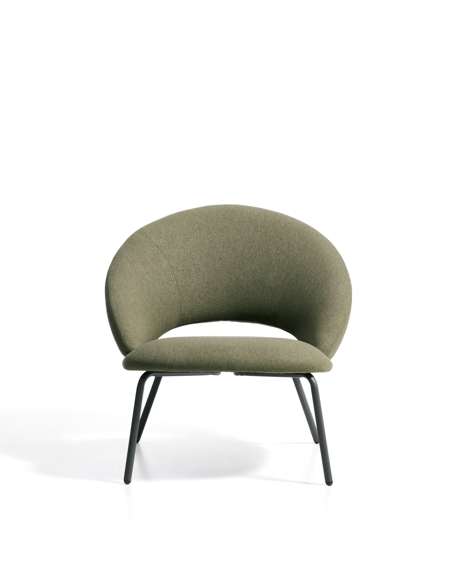 Kave Home Bonali fauteuil chenille Green