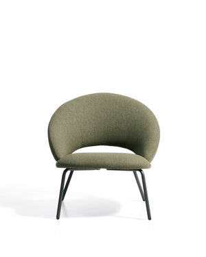 Kave Home Bonali fauteuil chenille Green