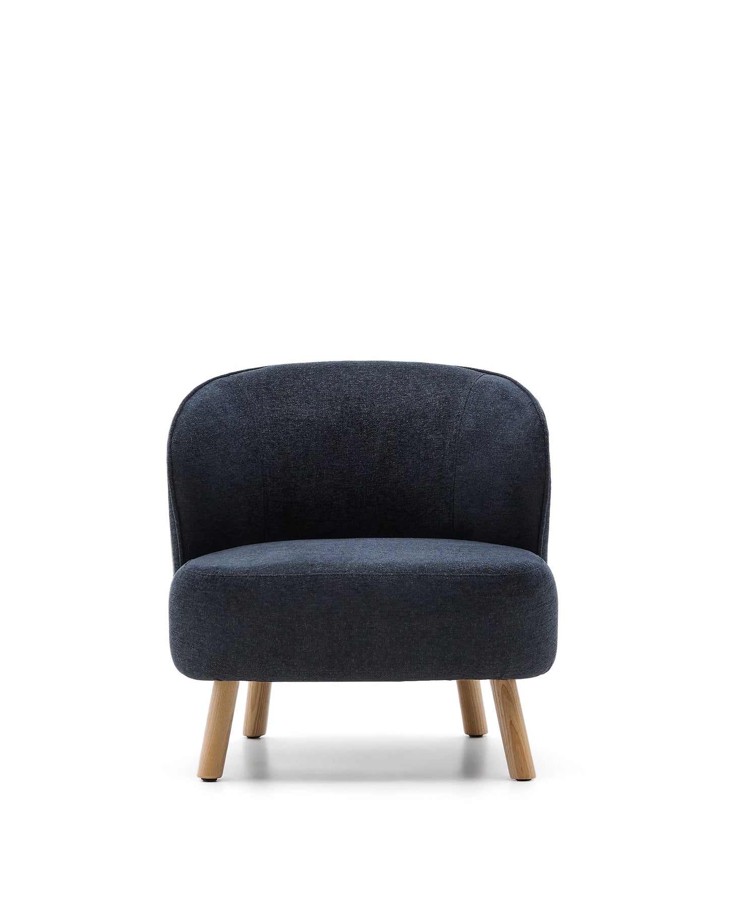 Kave Home Ulit fauteuil Dark Grey naturel