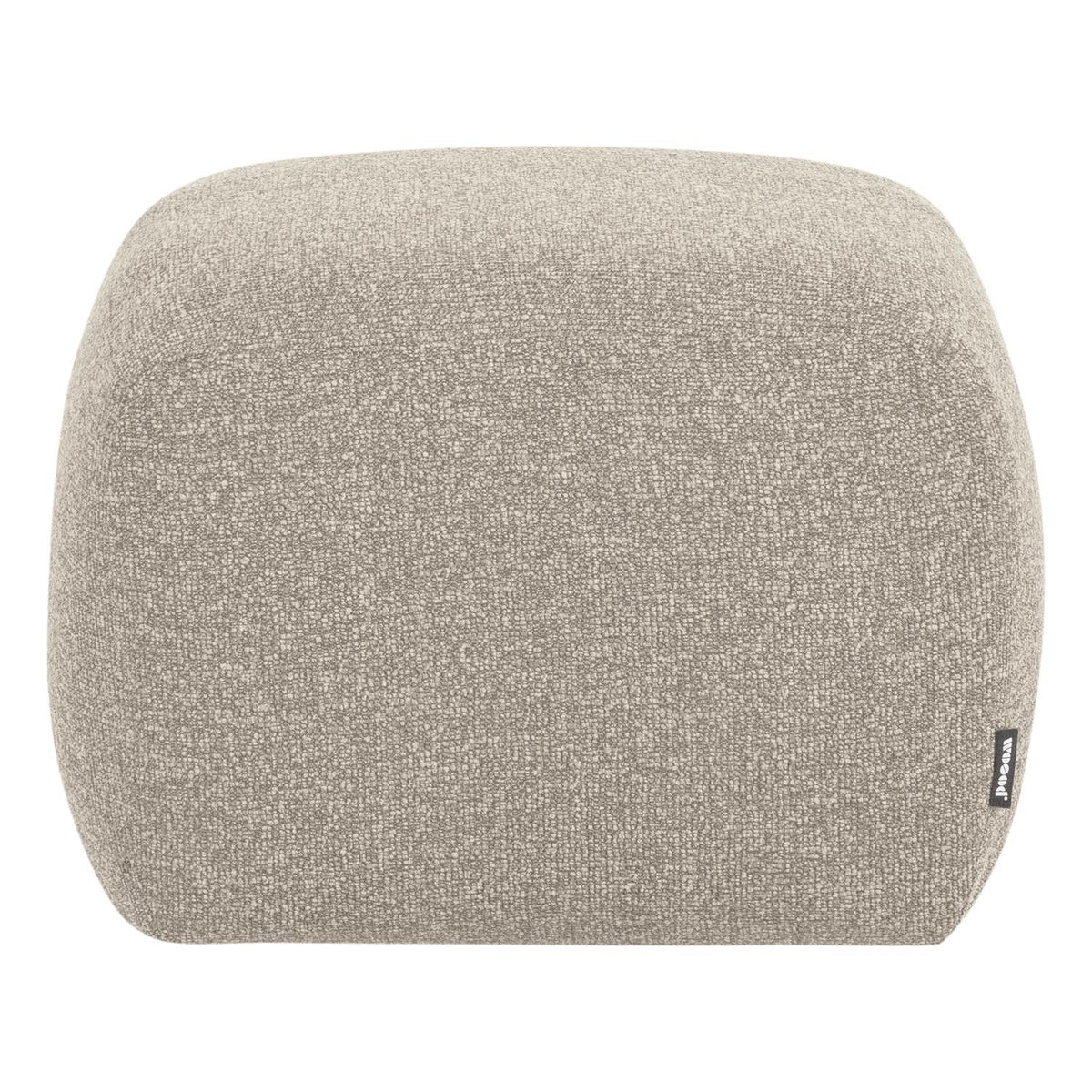 WOOOD Mojo Base poef bouclé Beige