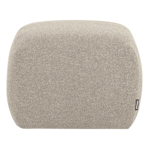 WOOOD Mojo Base poef bouclé Beige