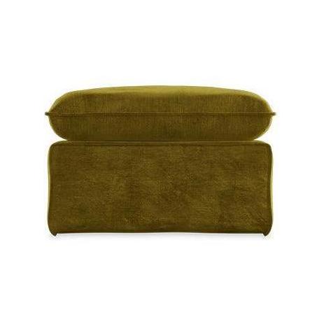 HKliving Nomad hocker Royal Velvet Olive