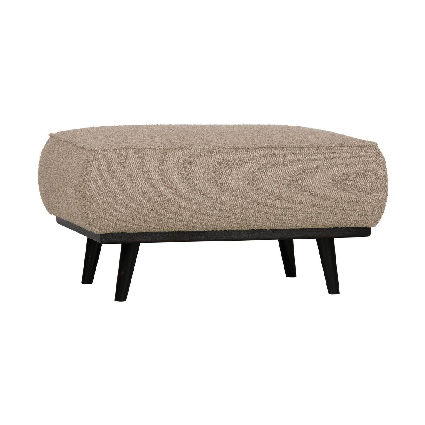 WOOOD Statement hocker Bouclé Beige