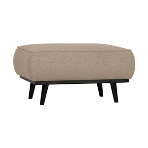 WOOOD Statement hocker Bouclé Beige