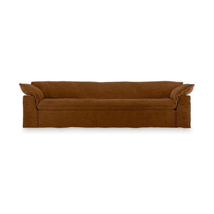 HKliving Nomad bank 305 cm Royal Velvet Caramel