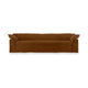 HKliving Nomad bank 305 cm Royal Velvet Caramel