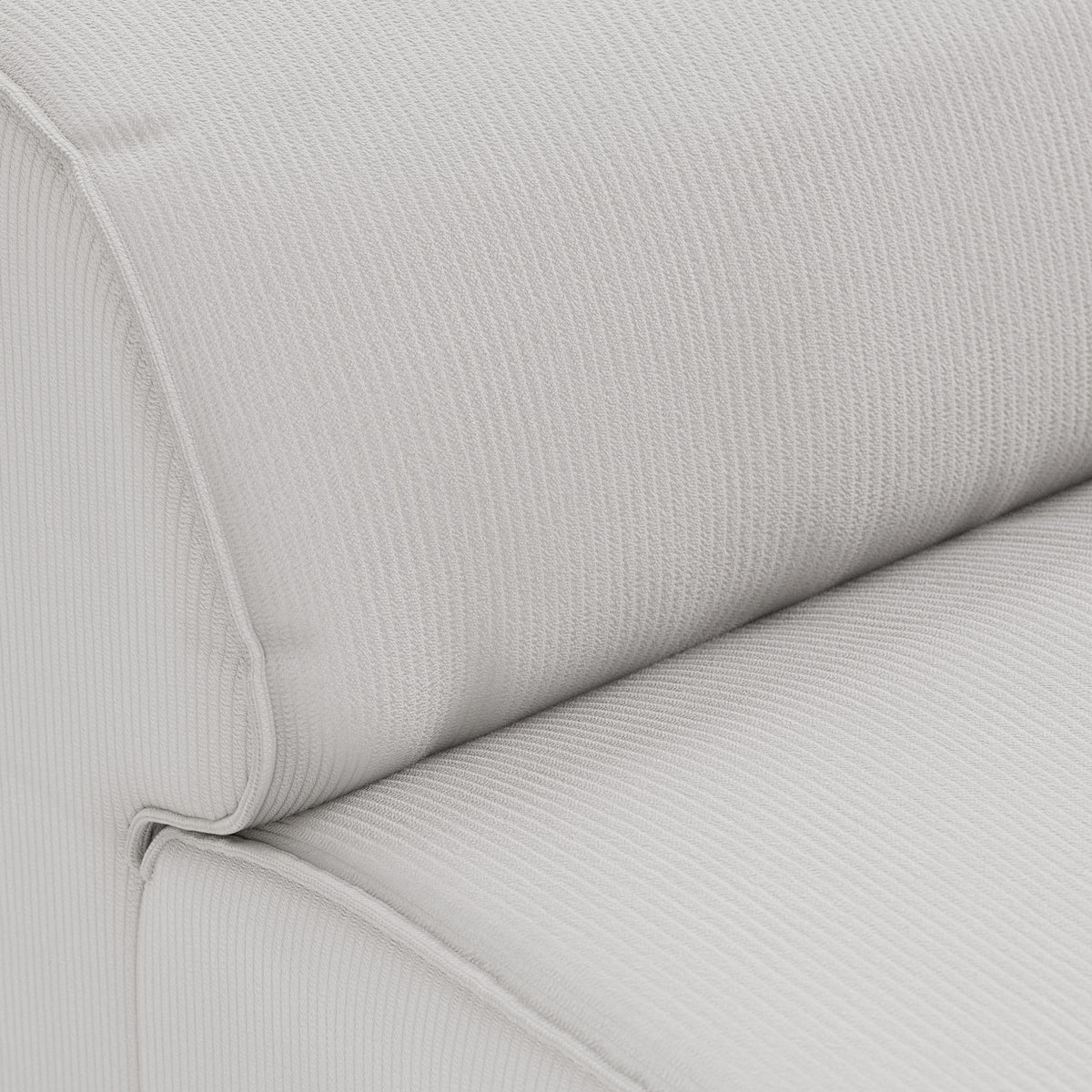 HKliving Flake bank middle XL Corduroy Rib Cream