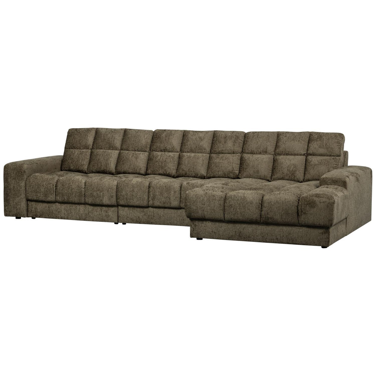 WOOOD Second Date chaise longue bank rechts structure velvet Bonsai